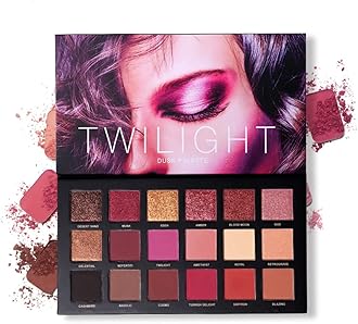 Professional 18 Colors Eyeshadow Makeup Palette, High Pigmented 10 Matte + 7 Shimmer + 1 Metallic Glitter, Velvety Creamy Blendable Long Lasting Eye Shadow Pallets Makeup Set Kit