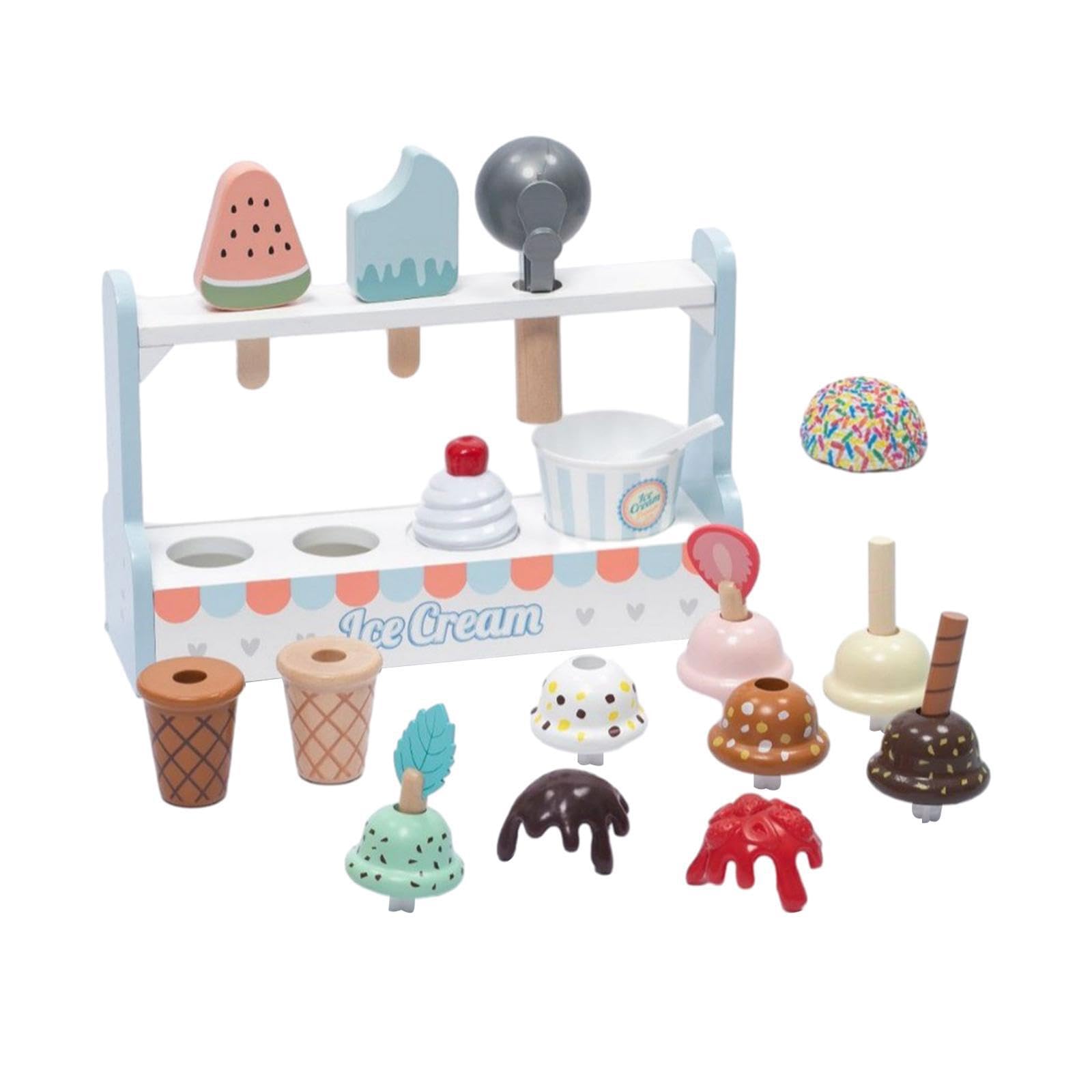 Juego de rol de Comida con Helado de para , 23 Piezas de