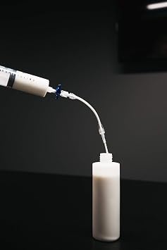 KOM Cycling Tubeless Sealant Injector Syringe and Presta Valve Core Removal Tool by Designed for Stans No Tubes sealant and Other sealants ...