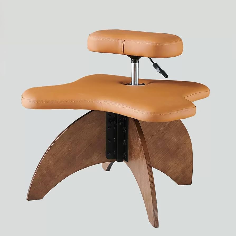 Amazon｜YUGXTH バランスチェア 姿勢矯正 猫背不要、人間工学に基づい