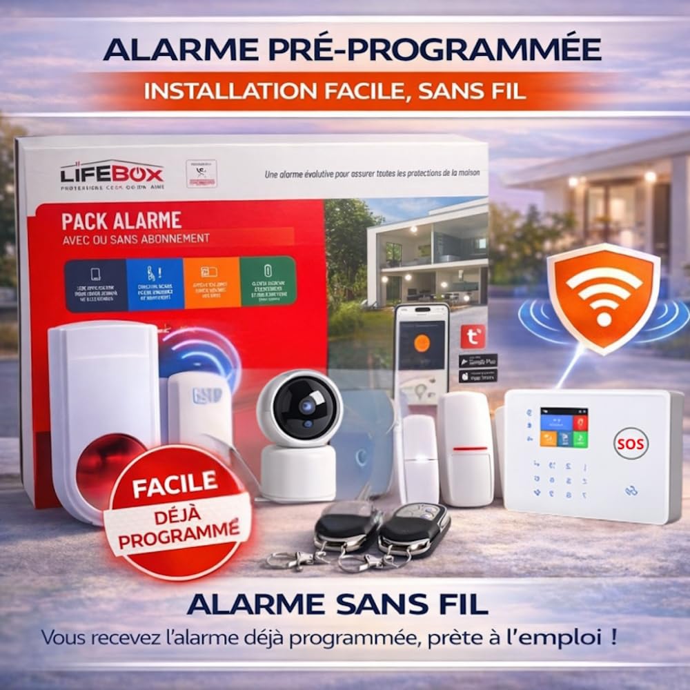 Pack Alarme EvolutionMax 4G