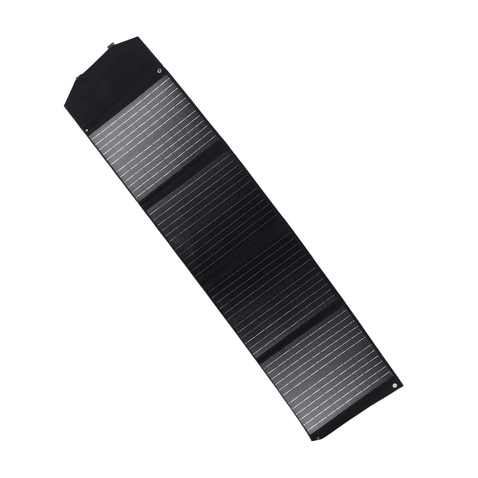 Fdit Faltbares Solarpanel 100 W, Tragbar, Monokristallines ETFE