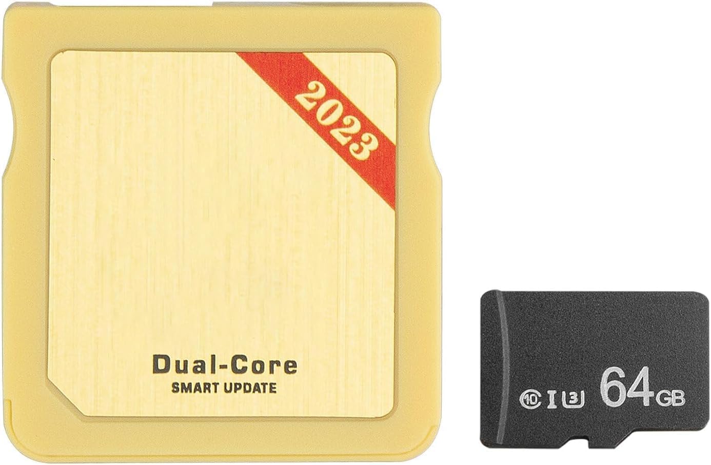 R4 Video Games Memory Card Adapter with 64GB TF Card Compatible with DS DSI 2DS 3DS NDS, No timebomb, Plug and Play