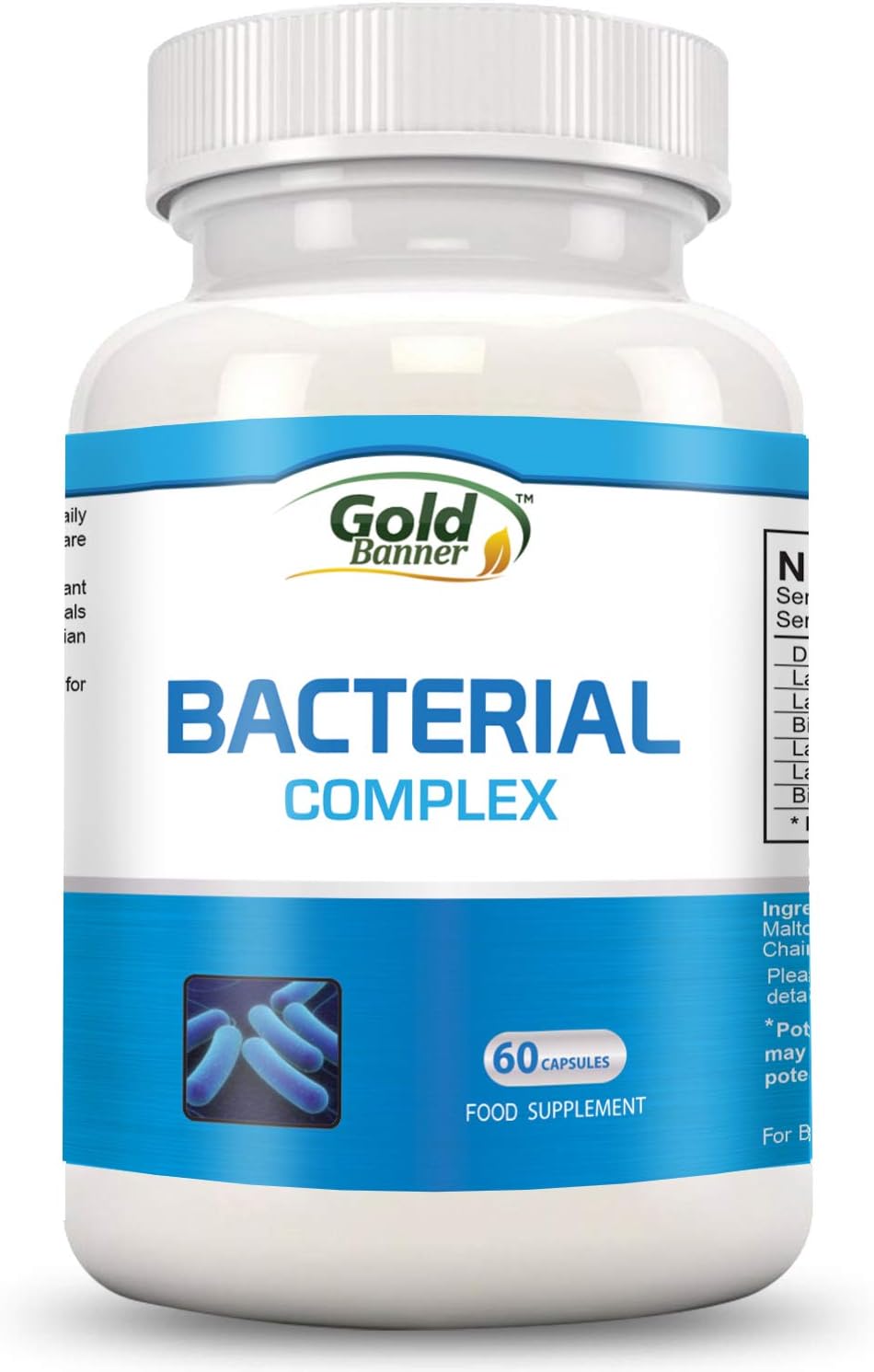 Advanced Probiotics Supplement - Promotes Intestinal Flora -Digestive Health - Provide Gastrointestinal Support Improves Immune System Function Colon Health & Digestion 60 Once-Daily Vegetarian Caps