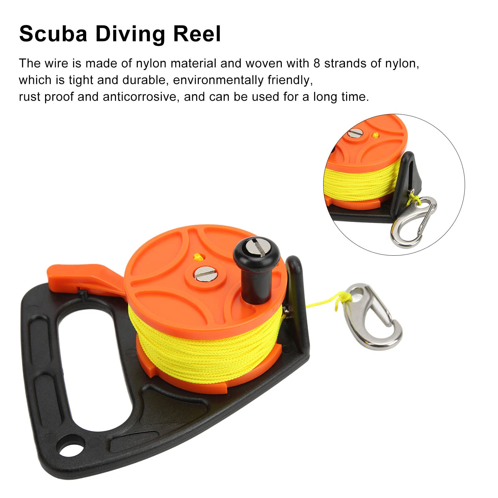 KIMISS Mulinello per Immersione Mulinello per Immersione Mulinello per Immersione Mulinello per Immersione Mulinello per Immersione con Gancio per Pollice per Lo Snorkeling Subacqueo