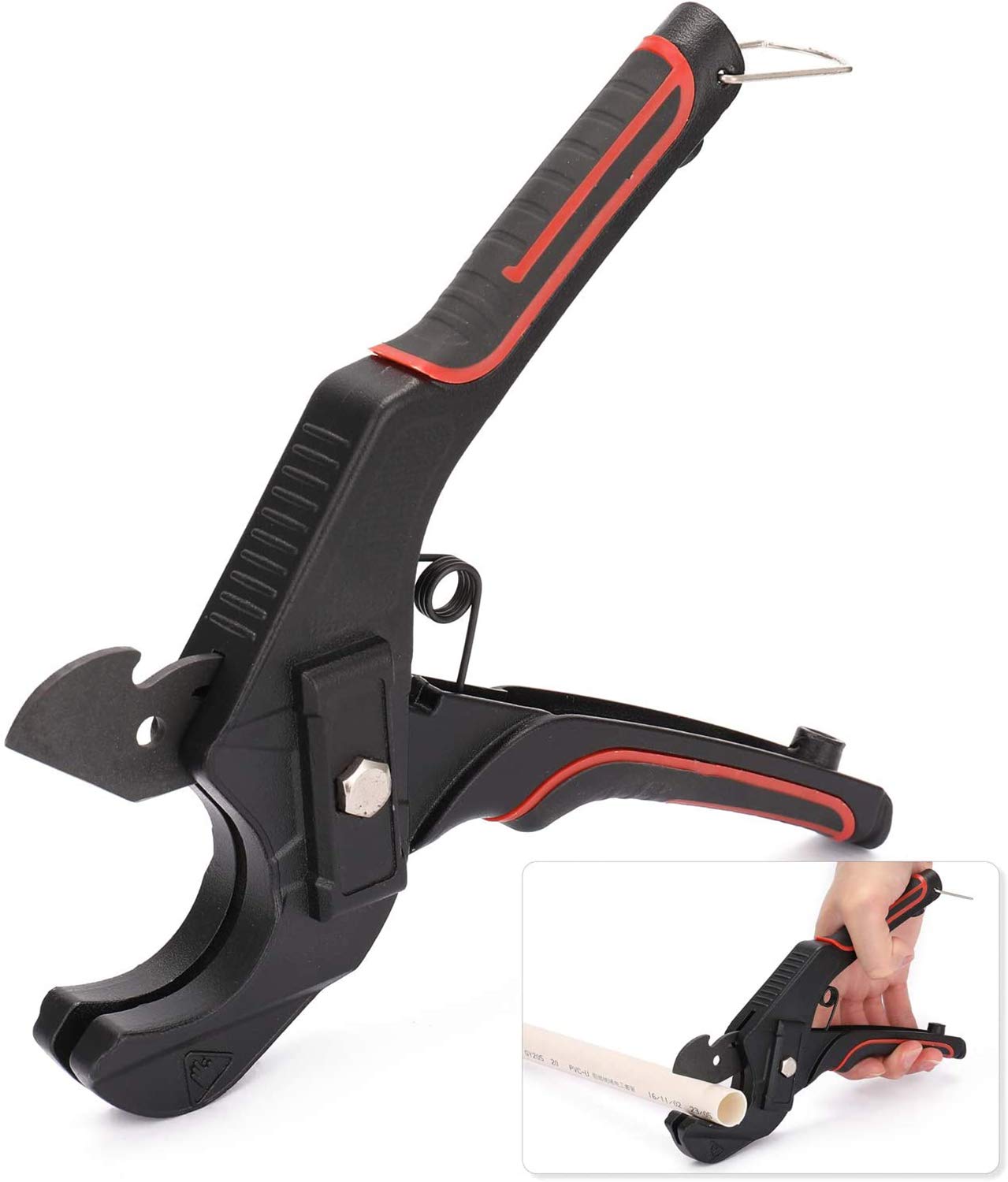 DELFINO PVC Pipes Cutting Cutter, Quick Cut Pipe Cutting Scissors, Aluminum Plastic Pipe, Plastic Water Pipe Scissors, Can Cut Any Rope, Nylon, Sturdy object.