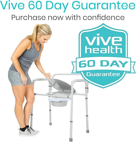Miniatura 9 de Vive Bolsas de inodoro para mesita de noche, para silla de inodoro, bandeja de cama (paquete de 24) - Suministros para cuidadores para inodoro