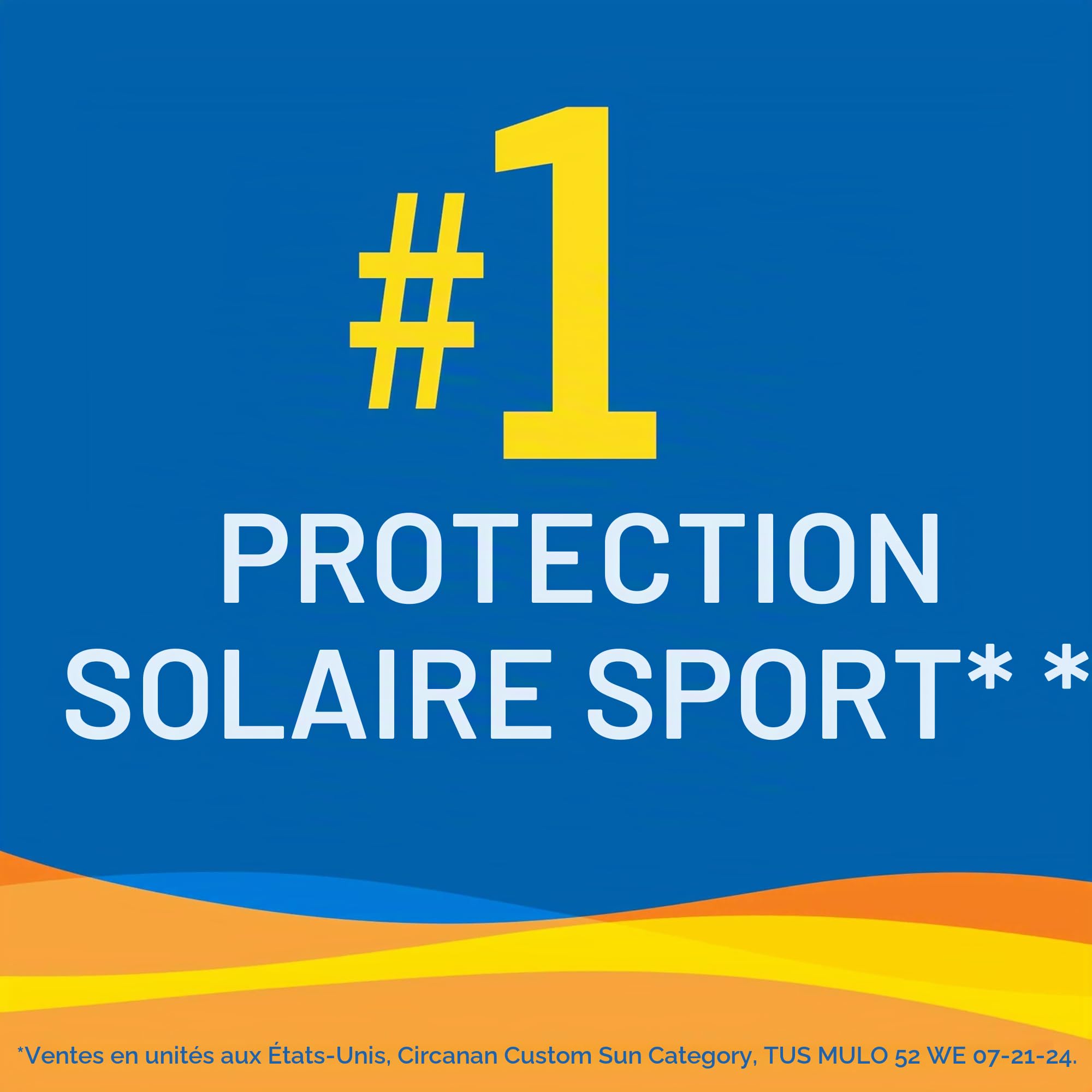 Banana Boat Crème solaire en spray Sport Performance, pack de 2, SPF 30, 6 onces