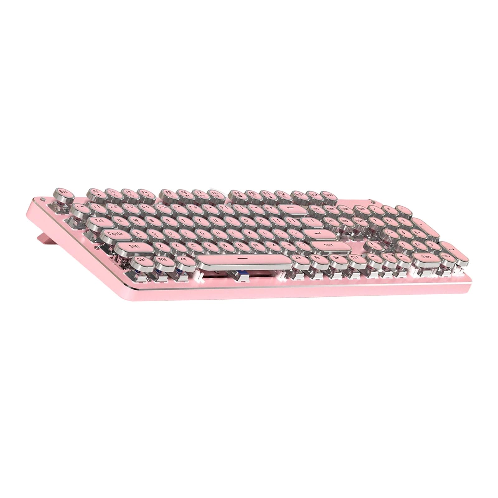 LED beleuchtet mechanische Tastatur, Maus, Hintergrundbeleuchtung, Effekte, Hot Swap fähige Schalter, ABS Tastenkappen, Drahttyp C Verbindung, Punk Draht, Tastatur Maus Kombination, LED