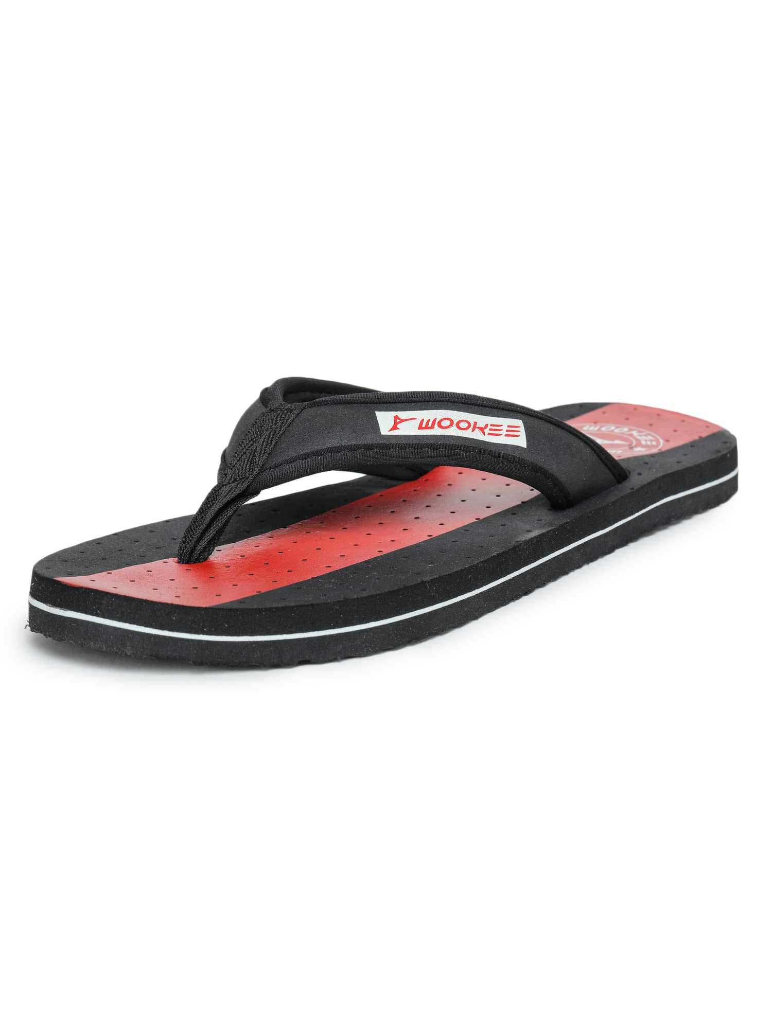 ABROS Mens AWFG3010 Slipper_Black/Red_8UK (B0BJC7DXKC) Amazon Price History, Amazon Price Tracker