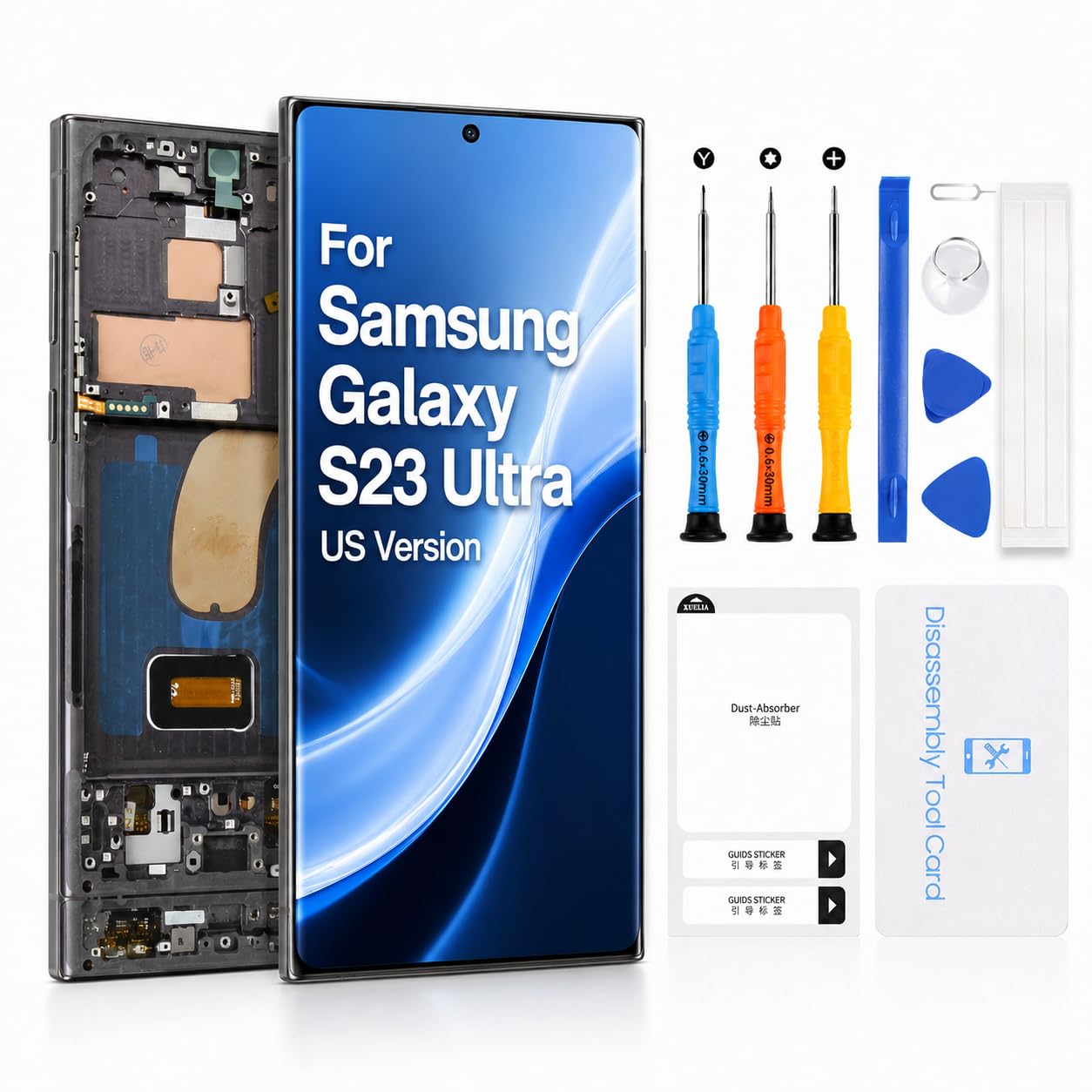 Amazon.com: OLED Screen for Samsung Galaxy S23 Ultra Screen