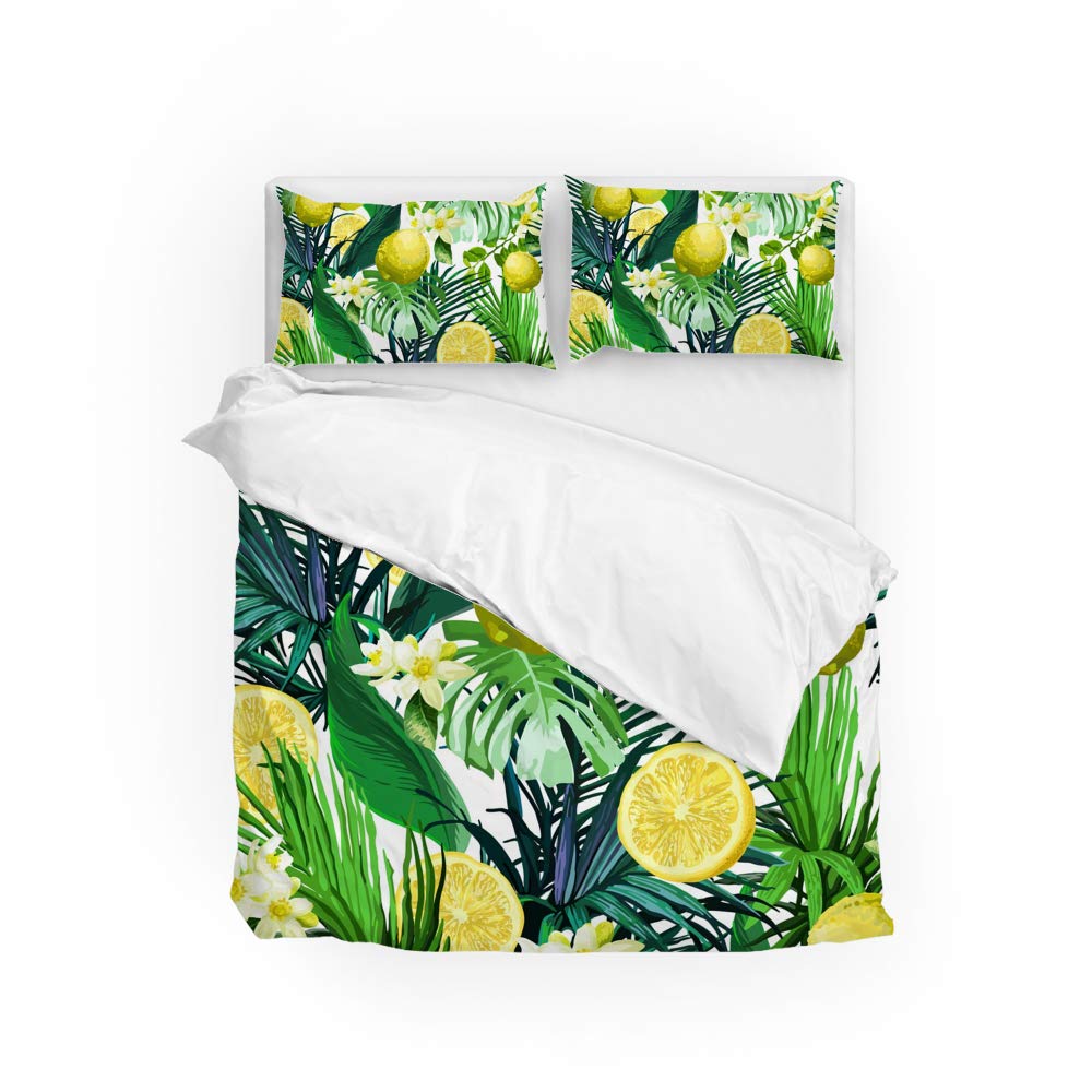 Parure de lit ultra douce et facile d'entretien 3 pièces en polyester
