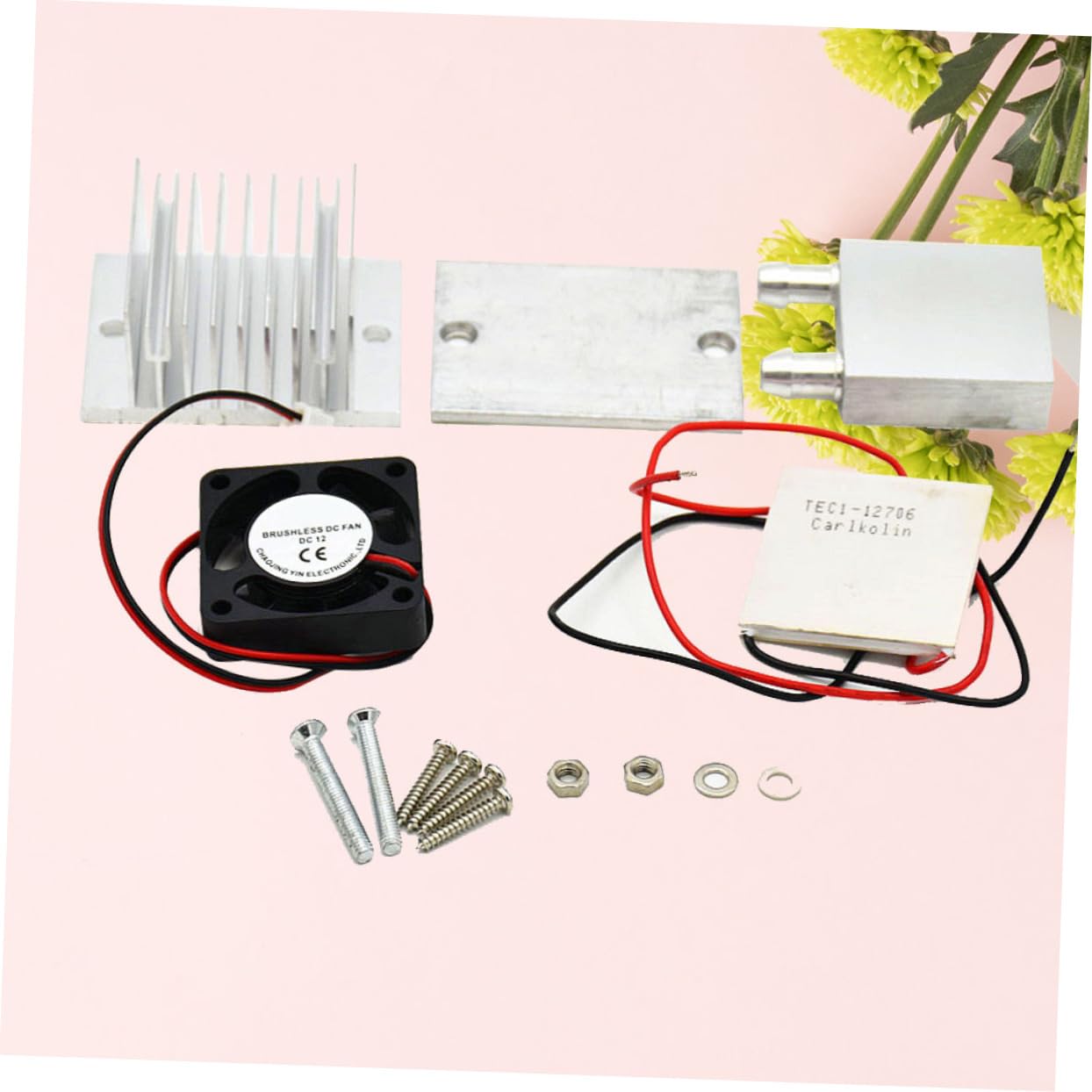 BESTonZON 60w Módulo Peltier De Sistema De Refrigeración Por Agua Kit De Autoenfriamiento