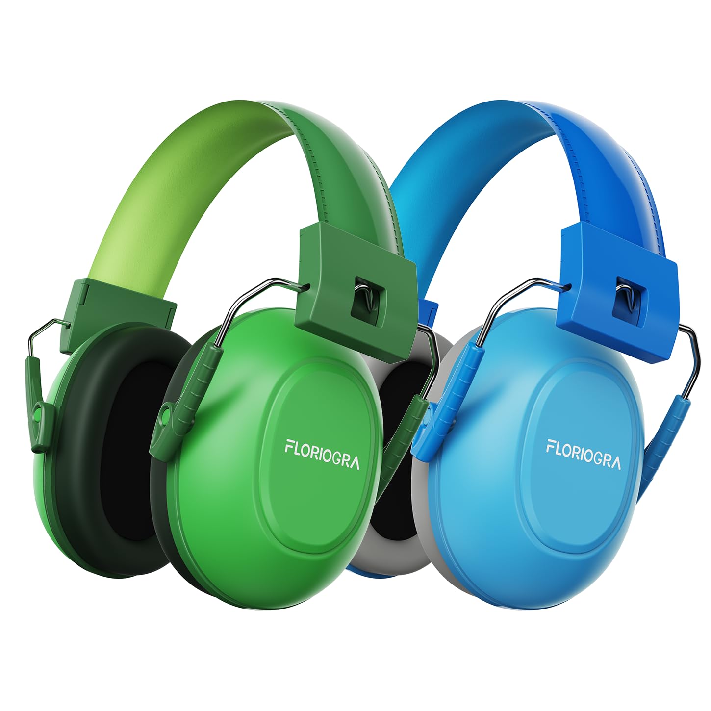 Paquete de 2 auriculares con cancelación de ruido para niños, con cancelación de ruido, orejeras para autismo, niños pequeños, niños, protección auditiva, orejeras a prueba de sonido para conciertos,