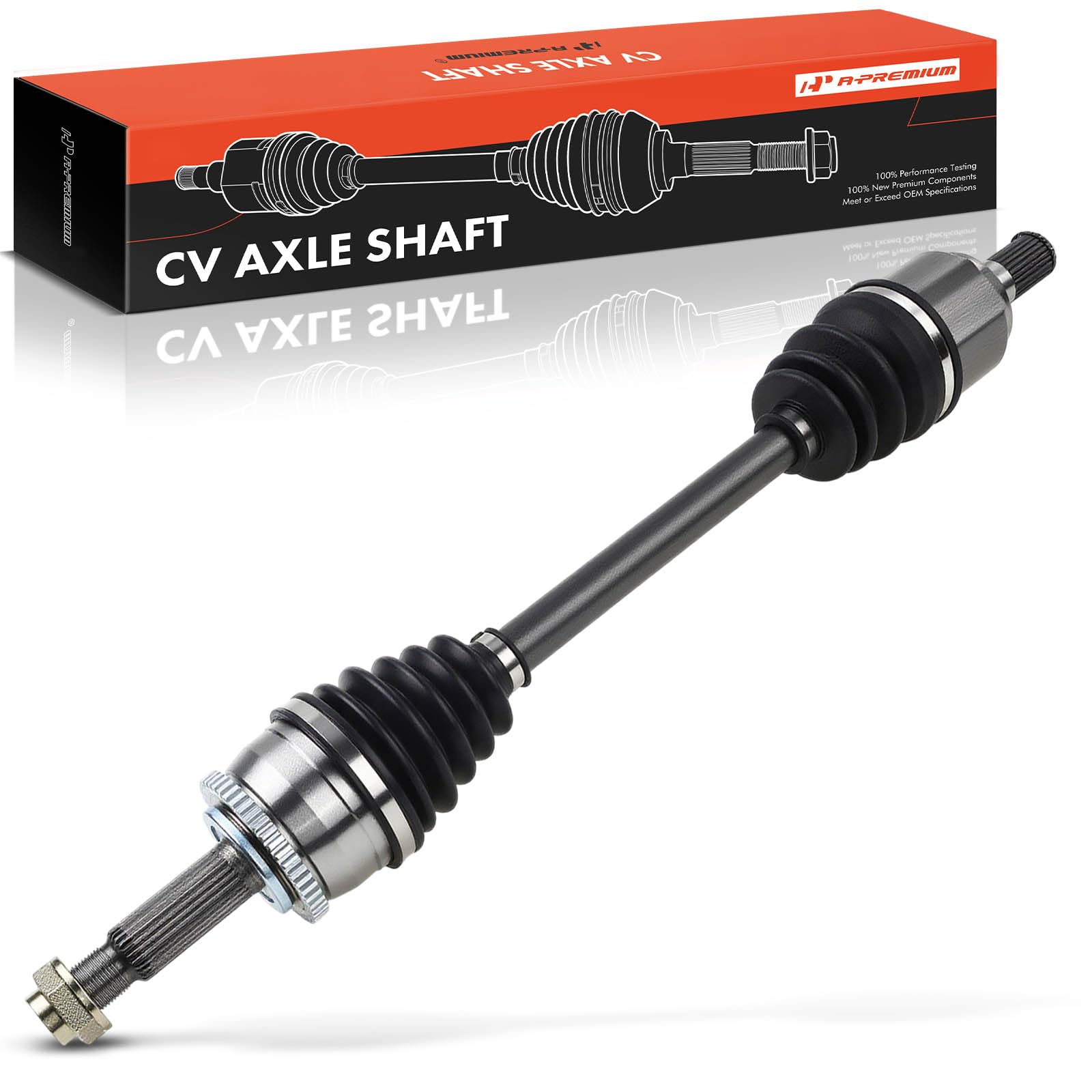 A-Premium CV Axle Shaft Assembly Compatible with Hyundai Accent 2012-2017 L4 1.6L & Dodge Attitude 2012 2013 2014 2015, Front Left Driver Side,