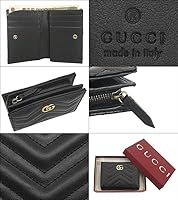 Amazon | [グッチ] 財布(二つ折り財布) 773427 DTDHT ブラック GG