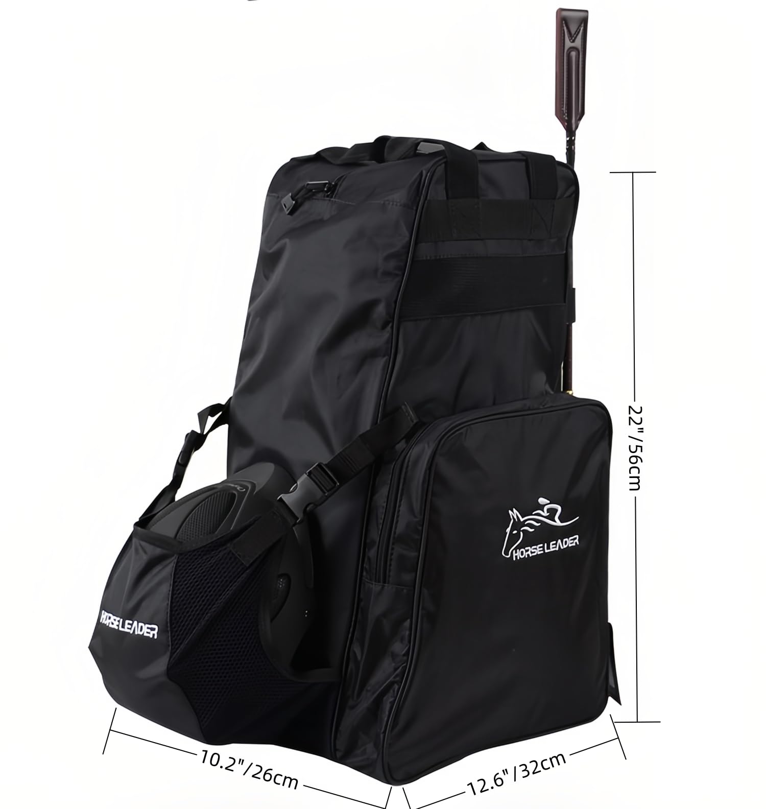 Borsa da viaggio 3 in 1 impermeabile per stivali e casco, per equitazione, grande capacità, borsa inglese per trasportare tutto