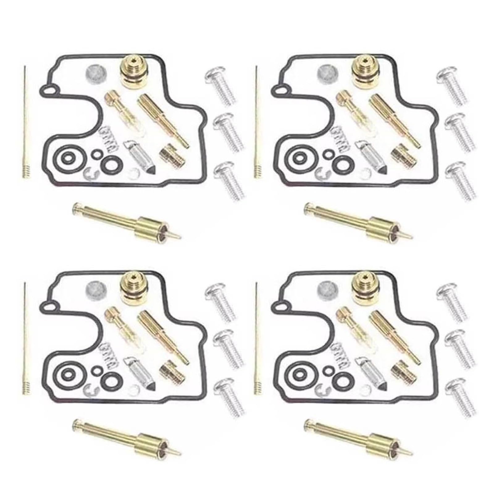 Kit de Carburador para Suzuki GSXR600 1997-2000 Kit De Reparación Carburador Junta Válvula Flotador Aguja Chorro Tornillo Piloto Reconstrucción