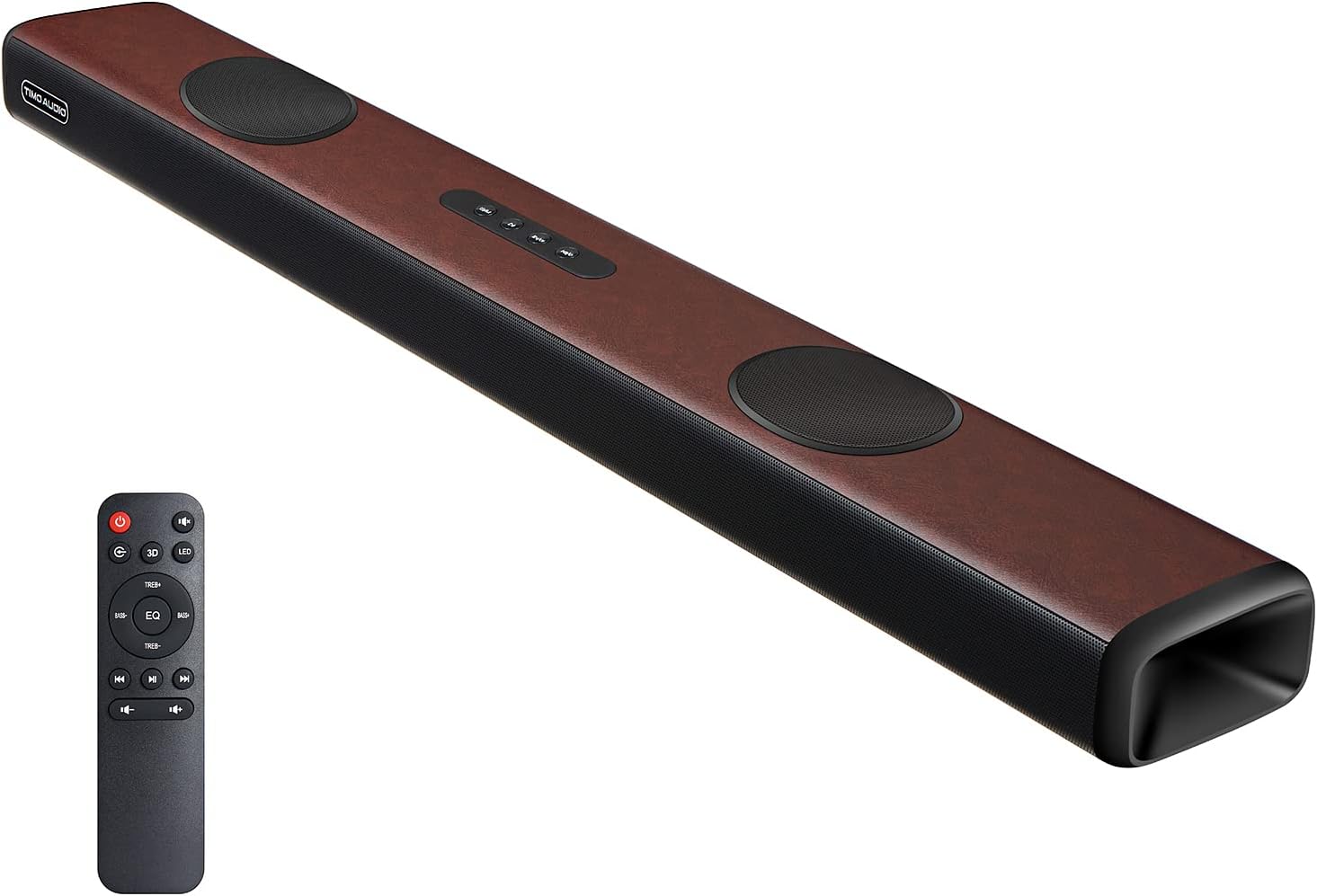 TIMO AUDIO 3D Surround Sound TV Speaker 2.1Channel Bluetooth Soundbar