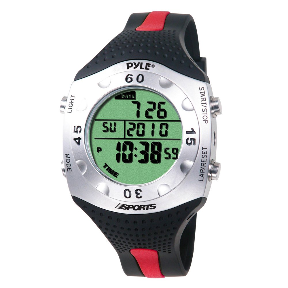 Pyle Montre de plongée avancé Rouge