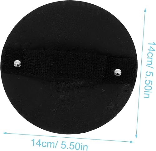 Miniatura 2 de Beaupretty Toalla de baño redonda exfoliante de doble cara para exfoliación de la piel para masaje de espalda, cuello y pies, hecha para un uso