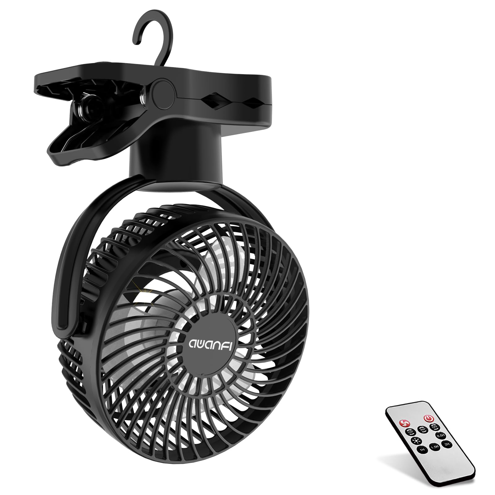 Amazon | 【360度自動首振り・10000mAh 】キャンプ 扇風機