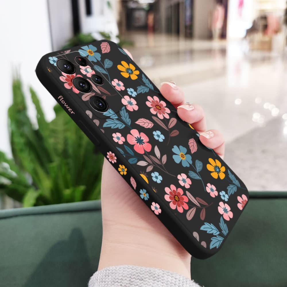 Coque Fleurs Brillantes Galaxy Note 9 Accessoire Style Soirée