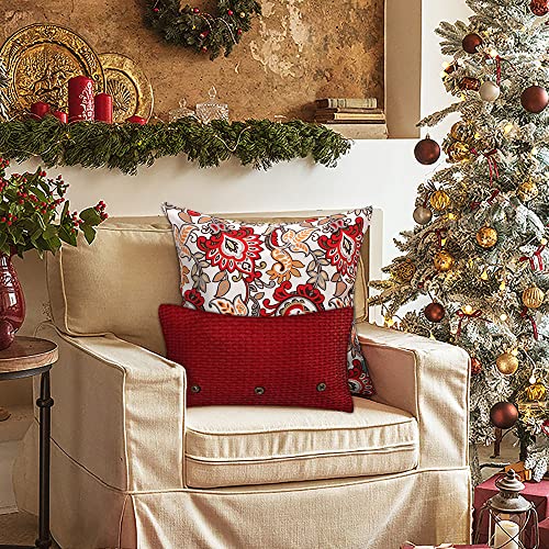 image for Magpie Fabrics Pack of 2 Outdoor Waterproof Throw Pillow Covers 18 x 1