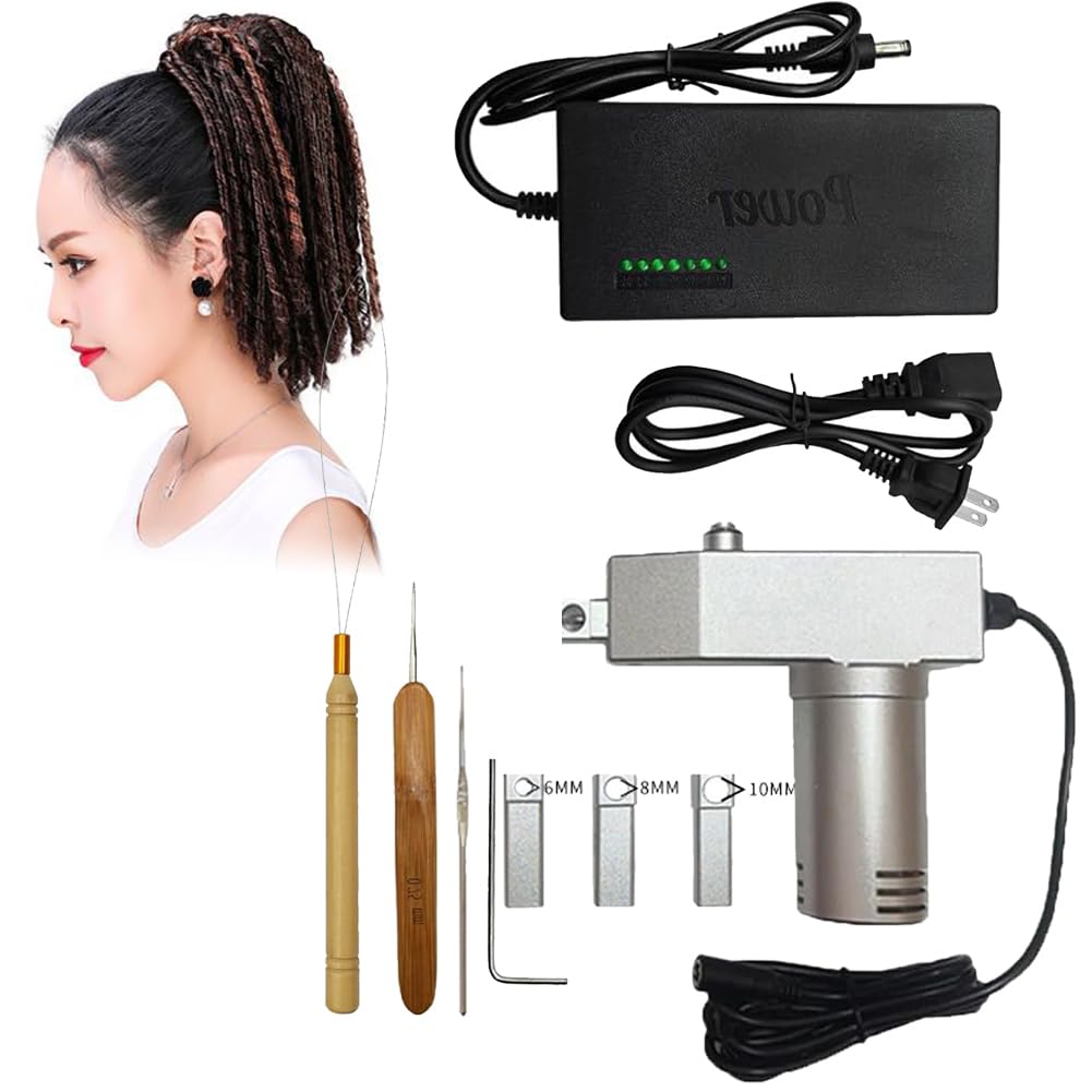 Amazon.co.jp: 電動ドレッドヘアメーカー、ロック用ハンドヘルド