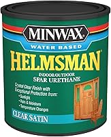 Vista 7 de Minwax - Capa de uretano al agua Helmsman, cuarto de galón, semibrillante