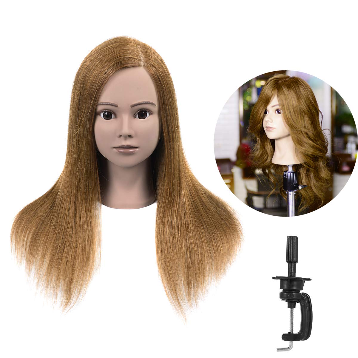 mannequin doll head 100 human hair