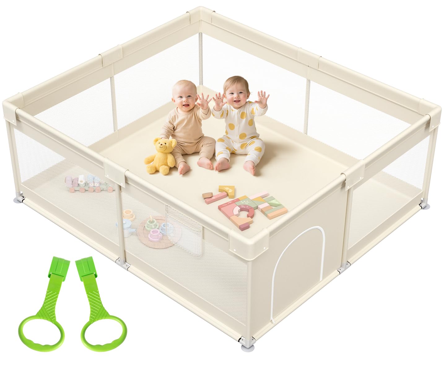 Amazon.co.jp: Mloong ベビーサークル 赤ちゃんと幼児用 - 69×59インチ