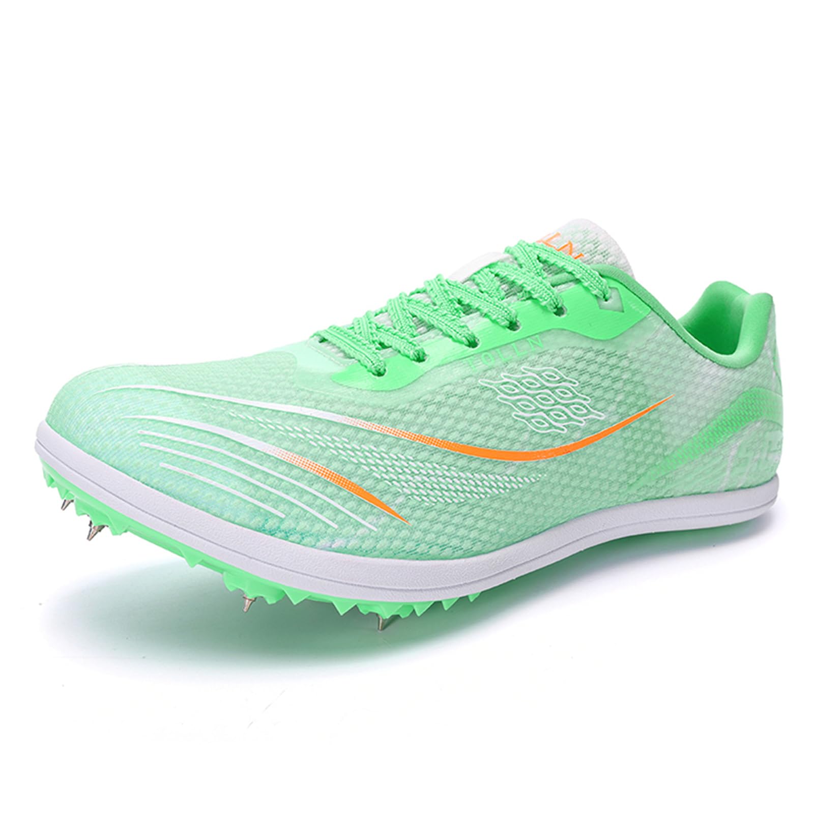 Scarpe da Atletica Leggera per Uomo E Donna con Punte da Corsa da Salto da Corsa E da Sprint Leggere E con Suola Morbida