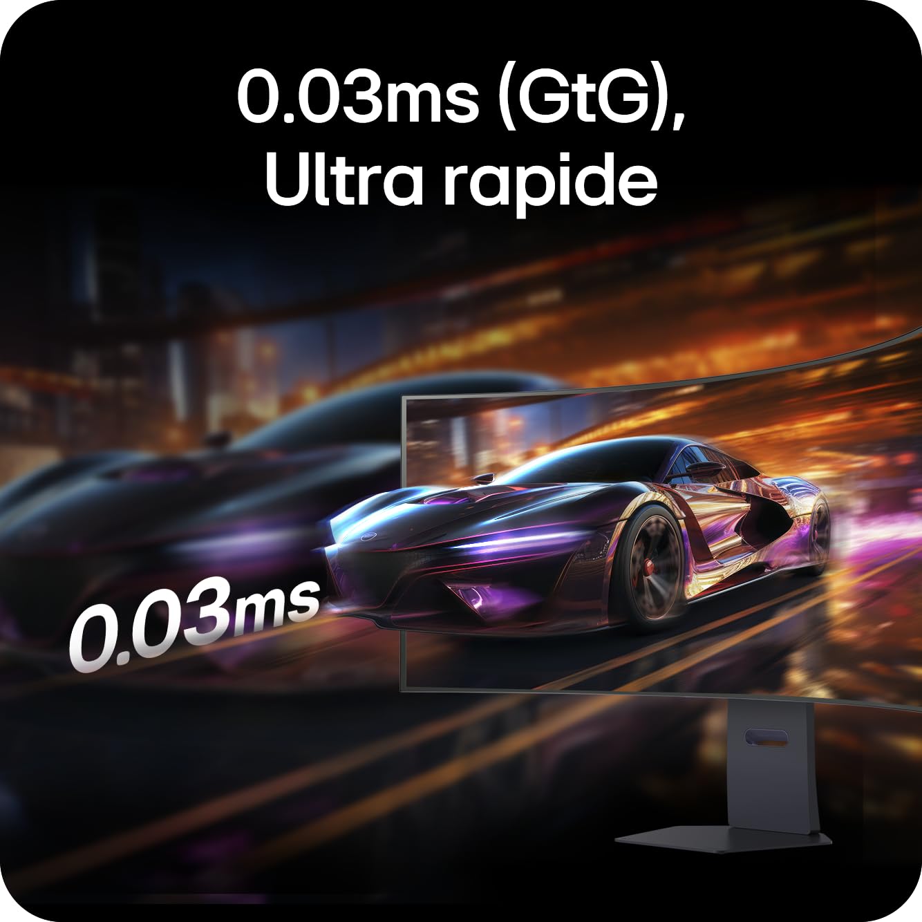 LG Ultragear | Écran Gaming OLED 45" 5K2K | Dual Mode 165Hz330Hz 0,03ms