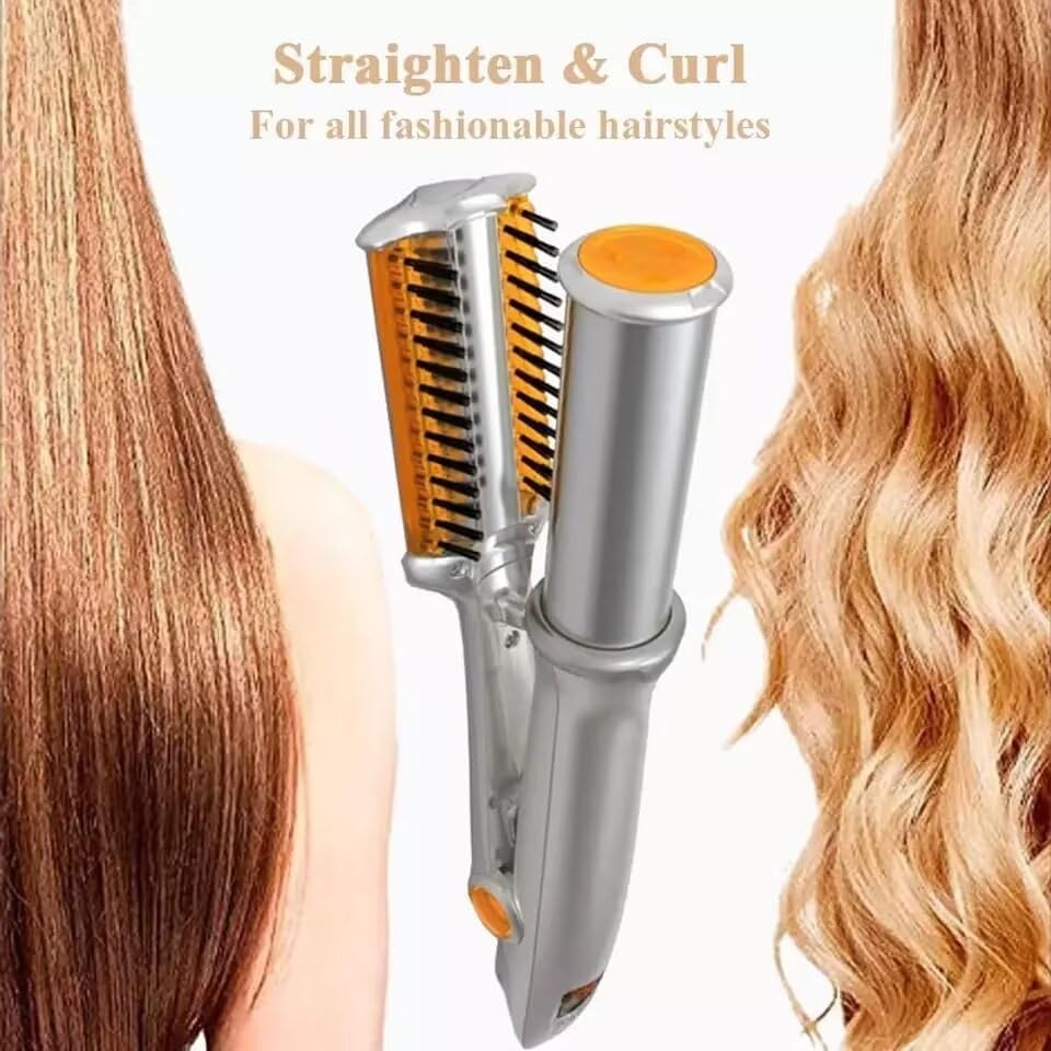 Plancha y Rizador de Pelo 2 en 1 VeSfy PTC miniatura 5