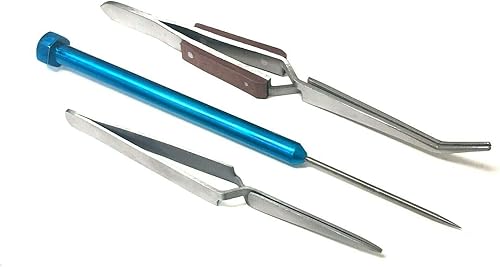 Miniatura 3 de Kit de soldadura para fabricación de joyas, práctico fundente de 3ª mano, pinzas de agarre de fibra de alambre plateado y hoja de cerámica