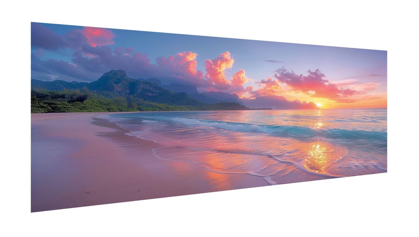 Diamentowe malowanie duży 160x80 cm, diament malarstwo lato obraz diamentowy plaża malarstwo diamentowe dorośli DIY kryształ haft ścieg krzyżykowy puzzle rzemiosło diamentowe, dekoracja domu, prezent