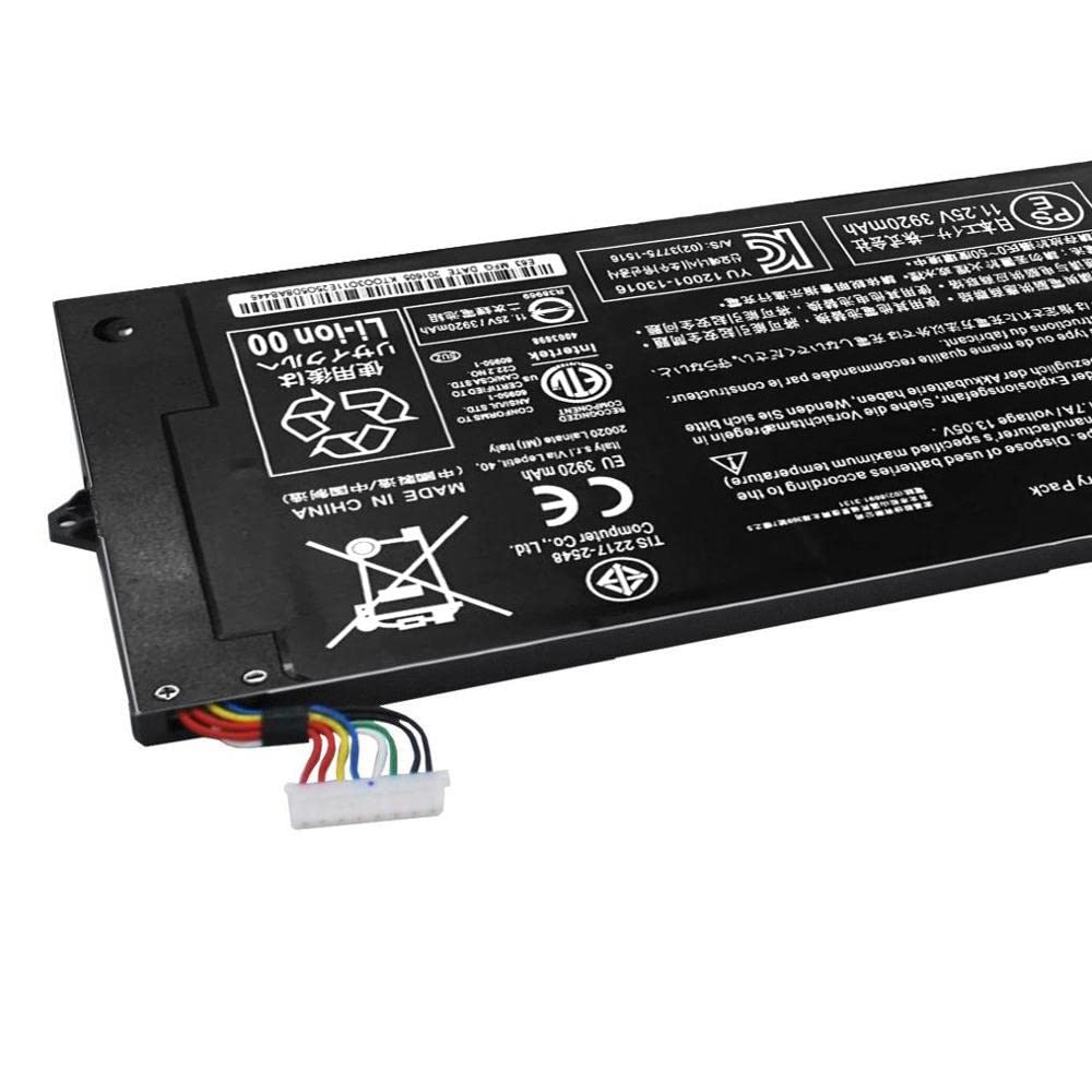 Ersatzakku Für Acer Chromebook C720/C720P/C740 – 11.4V, 3920mAh, Kurz