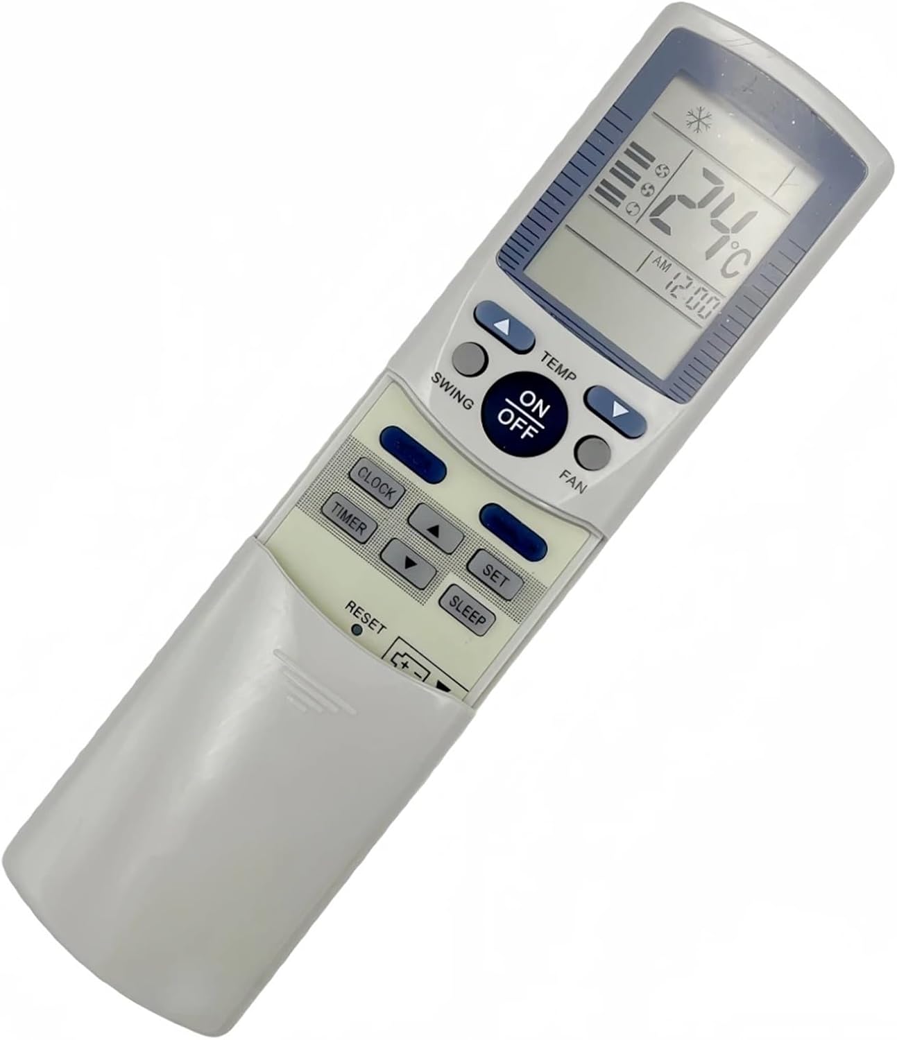 Replacement A/C Remote Control YR-D02 for Air Conditioner, Compatible with YR-D01 YR-D04 YR-D03 YR-D23 YL-D09