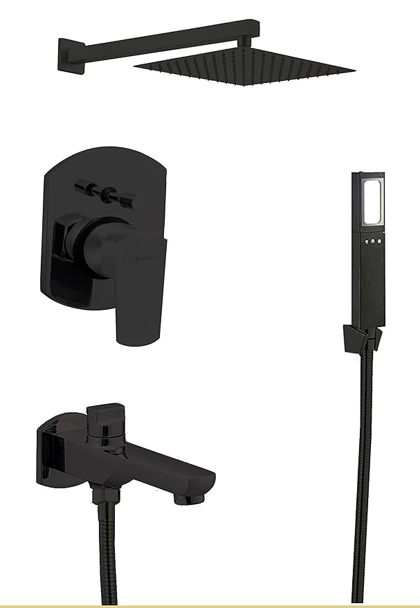 Aquieen Wall Mounted Hi Flow Diverter Body with 8