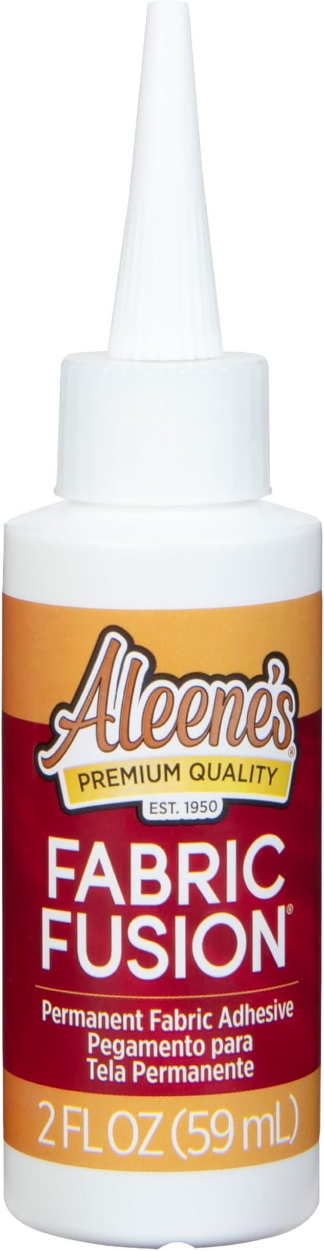 Aleene's Fabric Fusion Permanent Fabric Adhesive, 2-Ounce