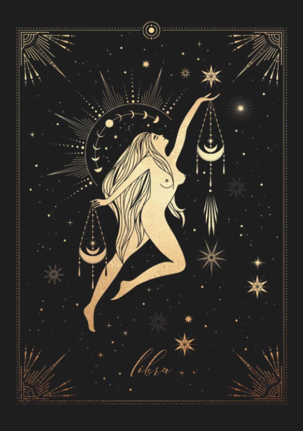 Libra: Zodiac Notebook | Astrology Journal | Libra Zodiac Book | 120 Lined Pages | Hardcover