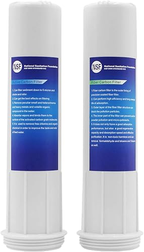 Filtro de carbón activo interno del reemplazo para la máquina alcalina del purificador del ionizador del agua de los álkadrops PH2.5~11.2 solamente