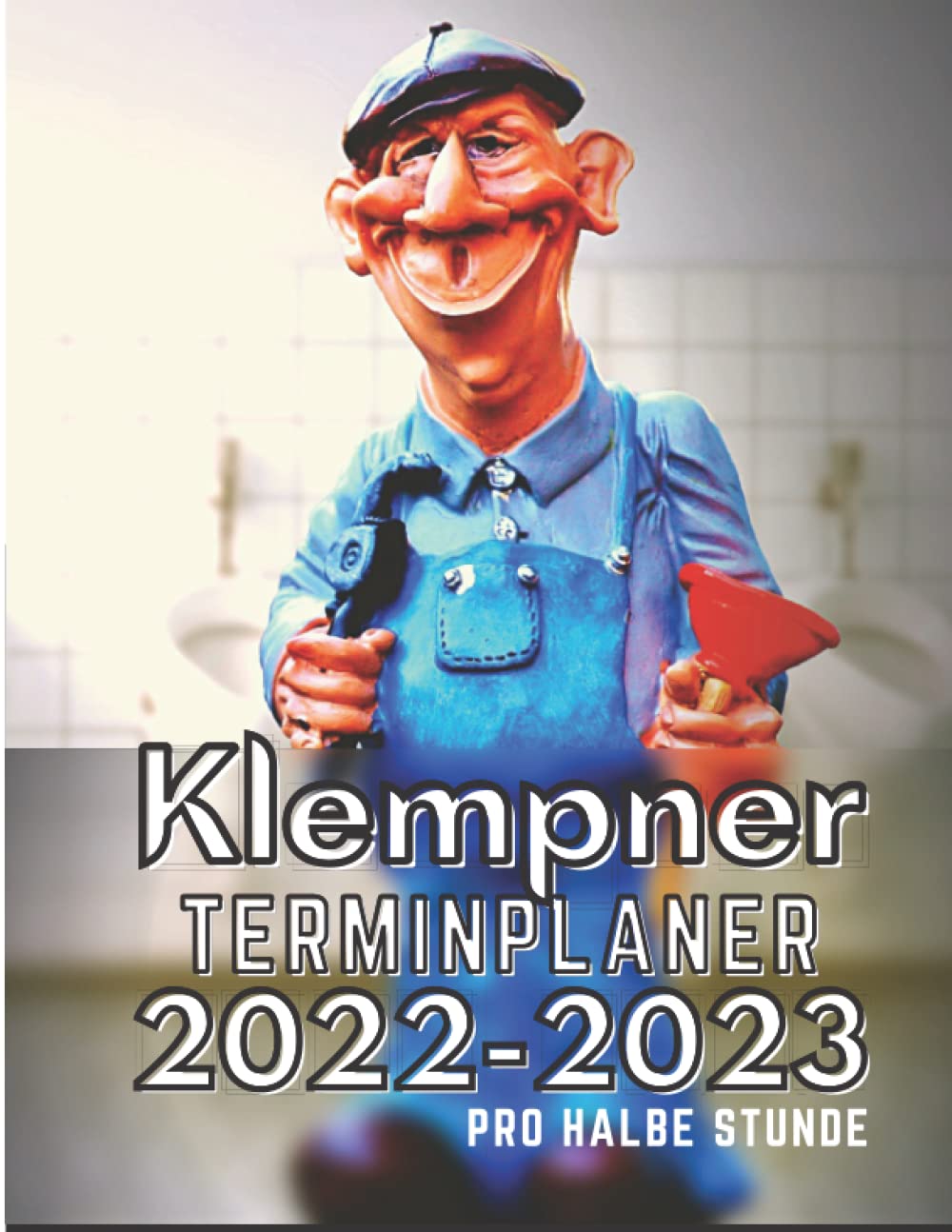 Klempner Terminplaner 2022-2023 Pro Halbe Stunde: Planen Sie Termine für jede halbe Stunde zwischen 08:00 und 20:00 Uhr für jeden Tag ein. Die Wochen ... verteilt. Es läuft von August bis Juli.