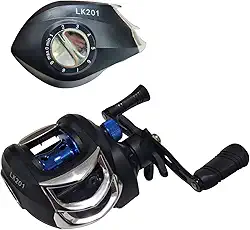 Carretilha De Pesca Barata 3 Rol Manivela Carretel Alumínio