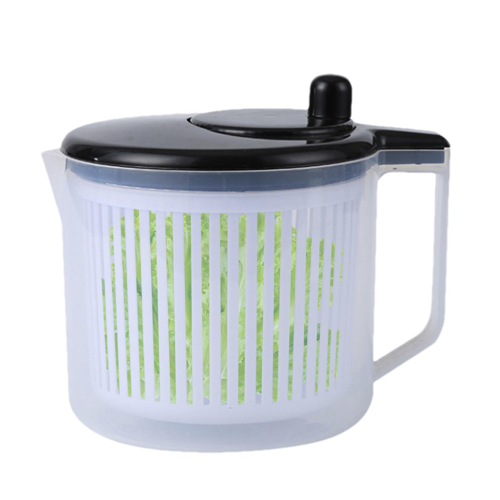 Lettuce Spinner - Fruit Dryer Spinner Vegetable Washer with Handle,Multifunctional Fruit Washing Bowl Kitchen Gadgets for Fruit and Vegetables