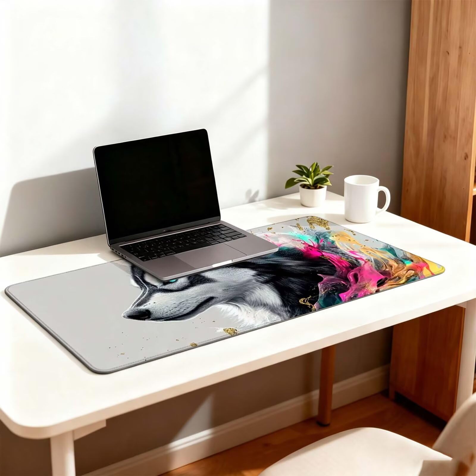 Tapis de Souris Gaming, Abstrait sous Main Bureau XXL 1000x500cm g811g-459