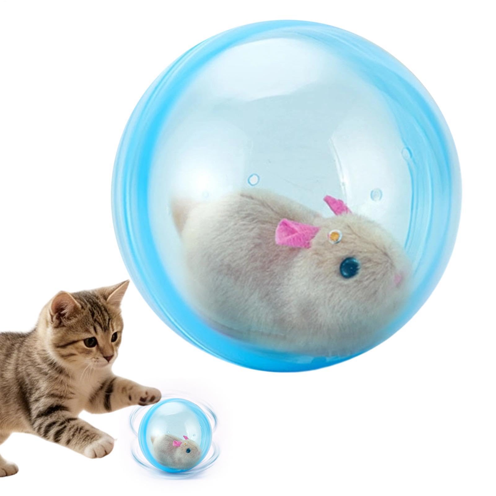 Evita el aburrimiento con la bola gato bola eléctrica automática para juego en casa