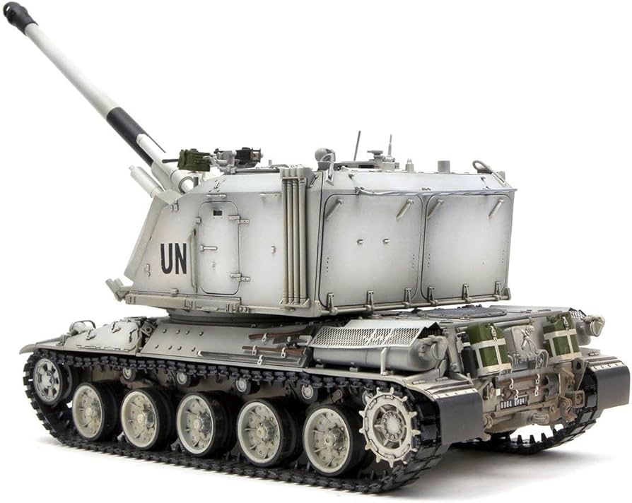Amazon | モンモデル 1/35 AUF1 TA自走榴弾砲 MENTS-024 プラモデル