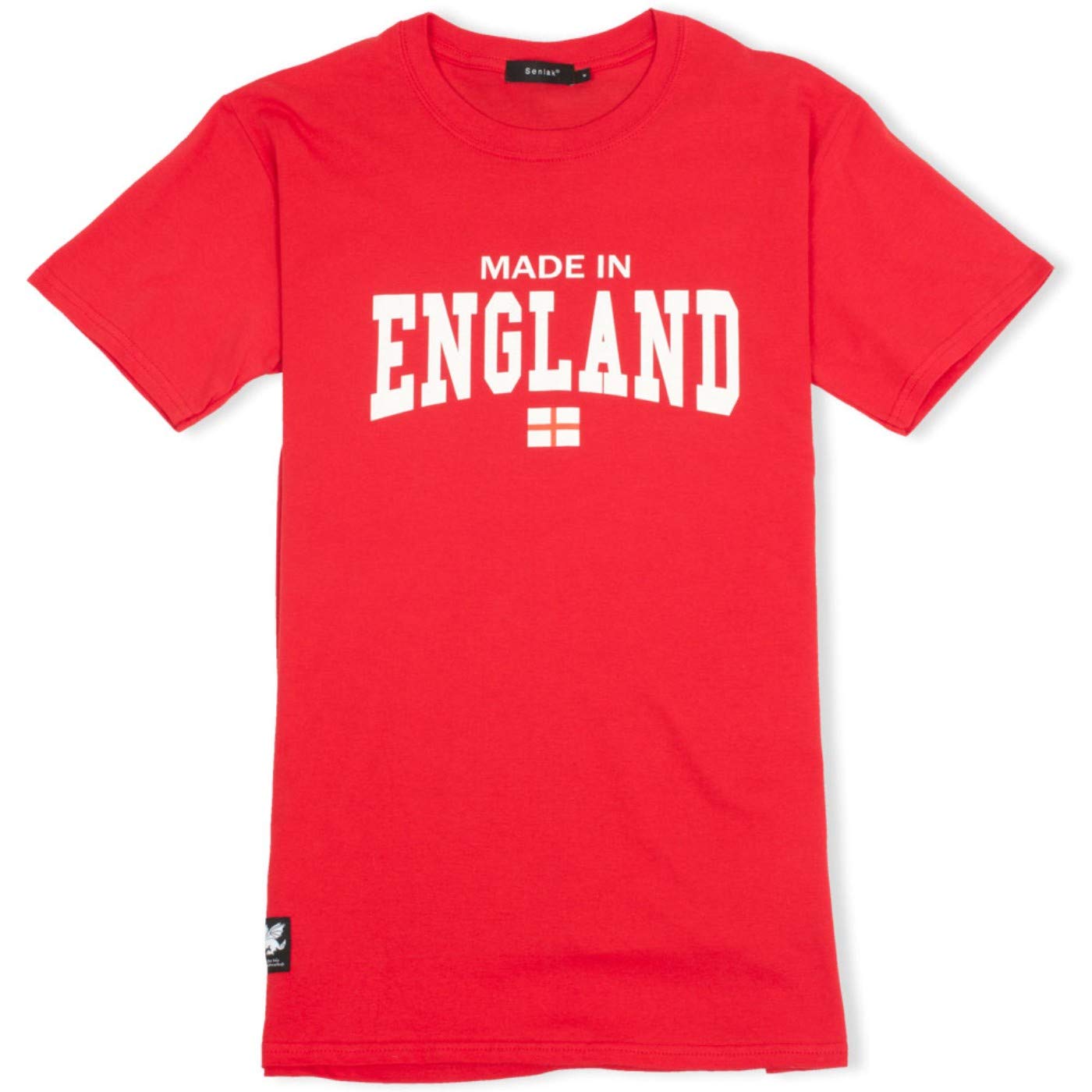 Senlak Made in England T-Shirt (M, Red)